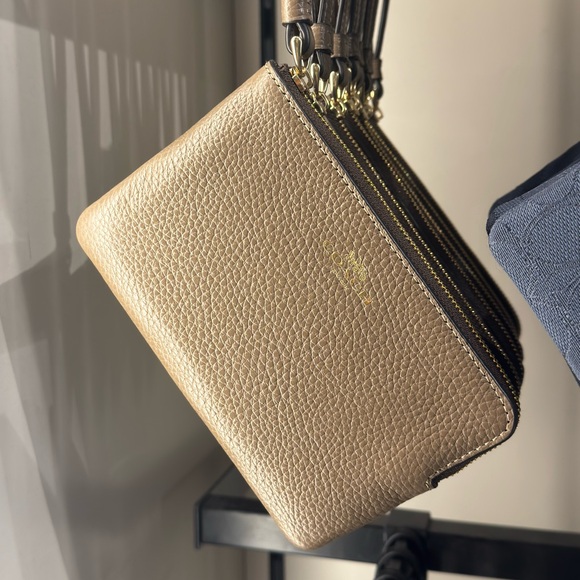 Coach Corner Zip Wristlet - Picture 3 of 3